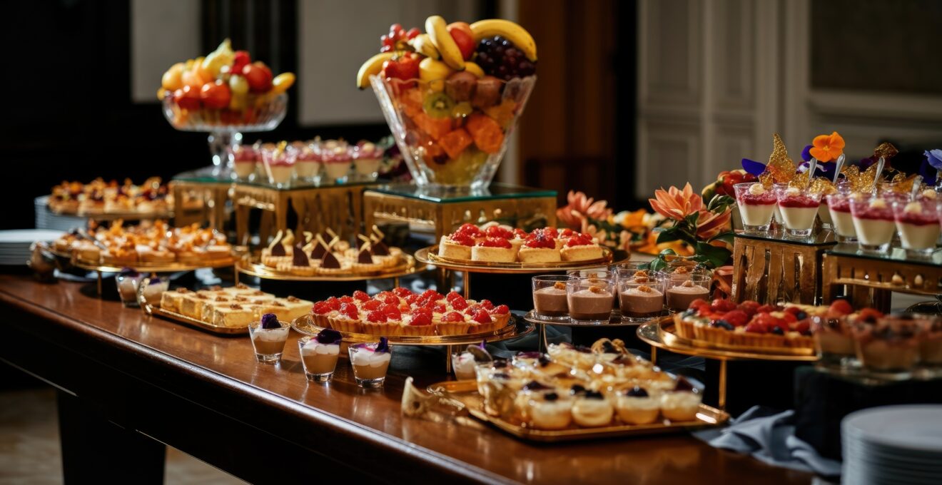 Art de la table en pâtisserie